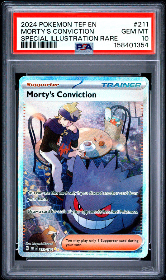 PSA 10 Temporal Forces Morty's Conviction SIR 211/162