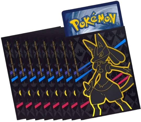 Crown Zenith Lucario ETB Sleeves
