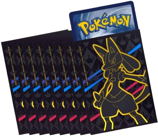 Crown Zenith Lucario ETB Sleeves