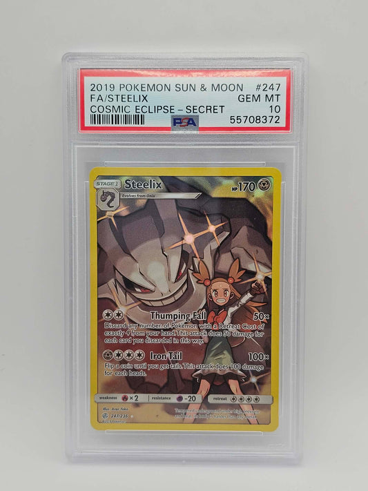 PSA 10 Cosmic Eclipse FA/Steelix Secret 247/236