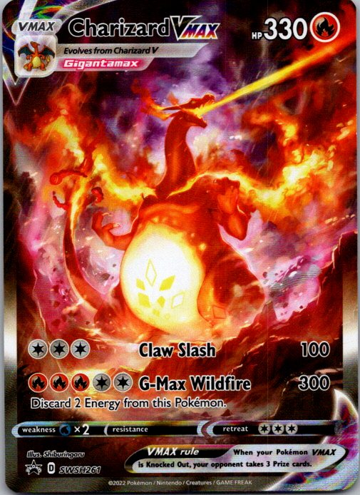 Charizard VMAX SWSH261 Charizard UPC Promo