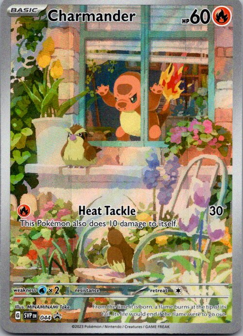 Charmander SVP 044 Obsidian Flames ETB Promo
