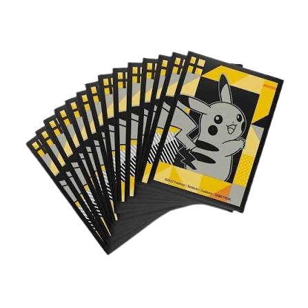 Pokemon Centre International Pikachu Power Grid Sleeves