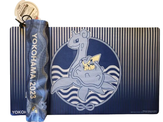 2023 Yokohama Championship Lapras and Pikachu Playmat