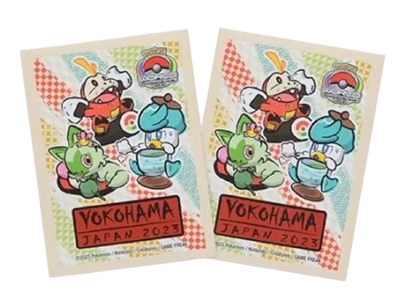 2023 Yokohama Championship Paldean Starter Sleeves
